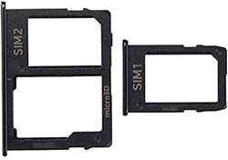 SIM & Memory card Holder for Samsung J4 Plus (2018) J415  BLACK