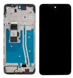 Motorola Moto G54, G54 Power Display LCD With Frame Black 5D68C23304 (Service-Pack)