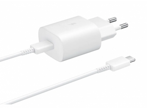 Samsung PD 25W Fast Wall Charger EU Plug EP-TA800XWEGWW White (EU Blister)