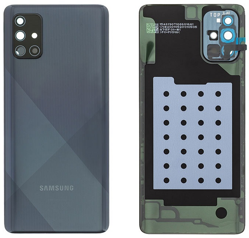 For Samsung Galaxy A71 (A715F) Back Cover Black