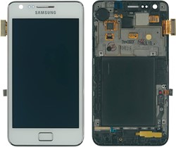 Samsung Galaxy S2 Plus (i9105P) Display LCD white (Service Pack)