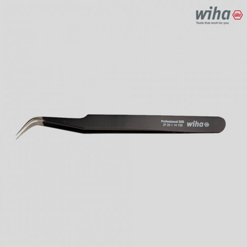 Wiha ZP20114120 Precision Tweezer Professional ESD (WH 20114)