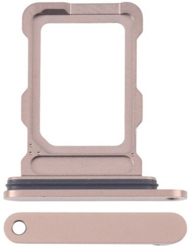 For Apple iPhone 16 Pro, 16 Pro Max Sim Card Holder Desert Titanium (OEM-Equivalent)