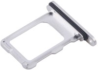 For Apple iPhone 16 Pro, 16 Pro Max Sim Card Holder White Titanium (OEM-Equivalent)-2
