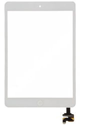 For Apple iPad Mini 1, Mini 2, Touchscreen WHITE (OEM-Equivalent)