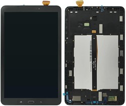 Samsung Galaxy Tab A 10.1 2016 (T580, T585) Display LCD Complete Black (Service-Pack)