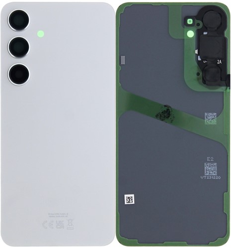 Samsung Galaxy S24 Plus (S926B) Back cover With Camera Lens Marble Grey (Silver)