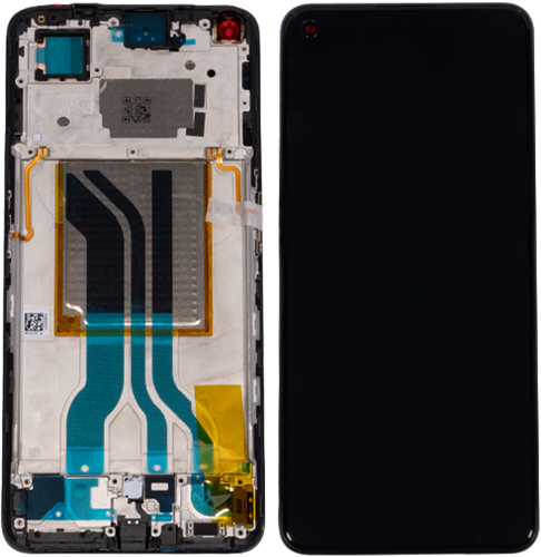 Realme GT Neo 2 (RMX3370) Display LCD With Frame (4908662) Black (Service-Pack)-2