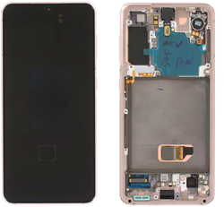 Samsung Galaxy S21 (G991B) Display LCD Complete WIth Frame Phantom Violet (Service-Pack)