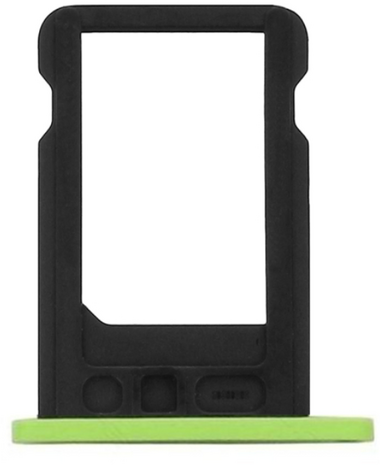 For Apple iPhone 5C Sim Card Holder Green