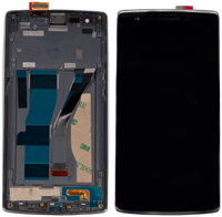 Oneplus One (A0001) Display LCD With Frame Silver (OEM)