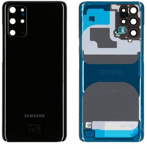 Samsung Galaxy S20 plus 4G, 5G (G985F, G986B) Back Cover With Camera Lens Black (OEM)