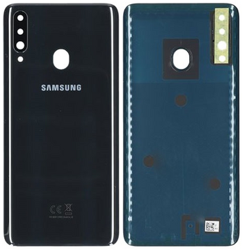 For Samsung Galaxy A20s (A207F) Back Cover Black