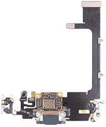 For Apple iPhone 11 Pro Charging connector flex Black (Pulled)