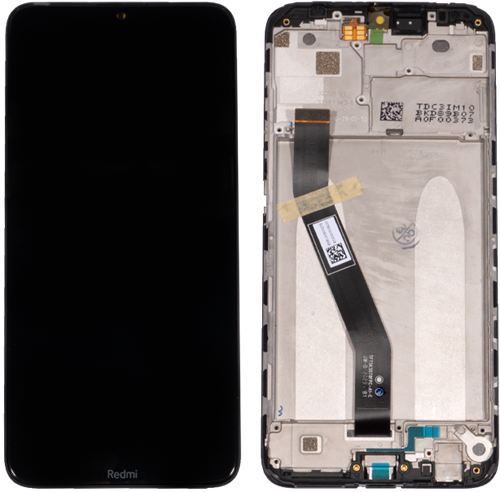 Xiaomi Redmi 8, Redmi 8A, Redmi 8A Pro Display LCD (5600040C3I00) Complete With Frame Black (Service-Pack)
