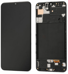 Samsung Galaxy A50s (A507) Display LCD Black With Frame (OLED)