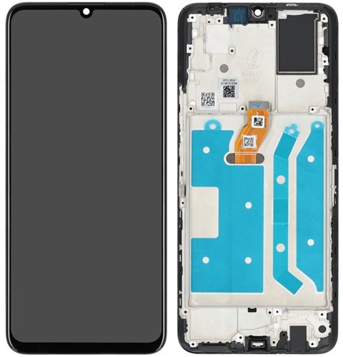Huawei Honor X7 (4G) (2022) Display LCD Complete With Frame Black H-239 (OEM-Equivalent)