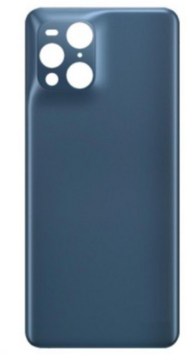 For Oppo Find X3 (PEDM00), X3 Pro (CPH2173) Back Cover Gloss Blue