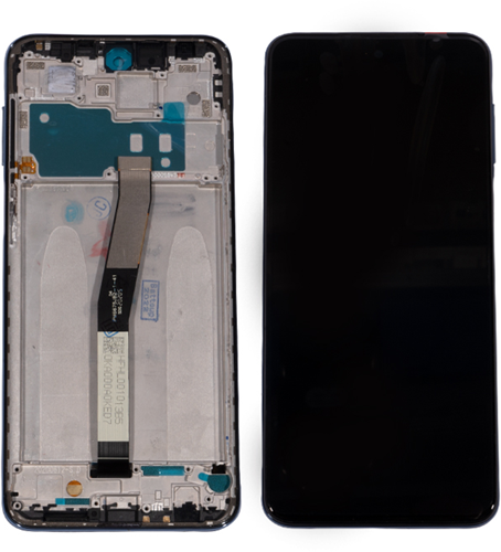 Xiaomi Redmi Note 9 Pro 4G, 9S, 9 Pro Max, 10 Lite, Poco M2 Pro Display LCD With Frame Blue X-396 (OEM-Equivalent)