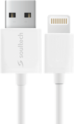 Soultech 2A iPhone Lightning Data&Charging Cable DK051B White