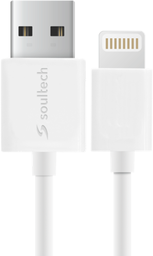 Soultech 2A iPhone Lightning Data&Charging Cable DK051B White