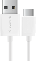 Soultech 2A Type-C Data&Charging Cable DK052B White