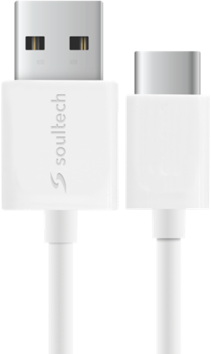 Soultech 2A Type-C Data&Charging Cable DK052B White