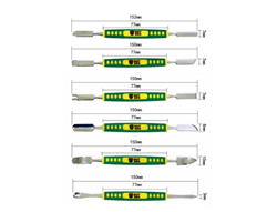 Prying Opening Tool Dual Ends Metal Spudger Set 6 Pcs