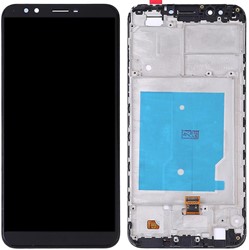 Huawei Y7 (2018), Y7 Pro (2018), Y7 Prime (2018), Display LCD With Frame Black (OEM)
