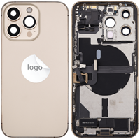 For Apple iPhone 13 Pro Rear Housing With Small Parts Gold (OEM)