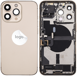 For Apple iPhone 13 Pro Rear Housing With Small Parts Gold (OEM)