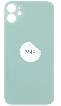 For Apple iPhone 11 Big Hole Back Glass - incl Tape - Green (Premium ORG)