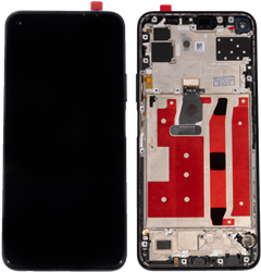 Huawei P40 Lite 5G, Nova 7 SE, Honor 30s 5G (2020), Display LCD With Frame Black (OEM)