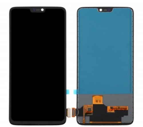 For OnePlus 6 (A6000, A6003) LCD Display Black With Frame (Original Refurbished)
