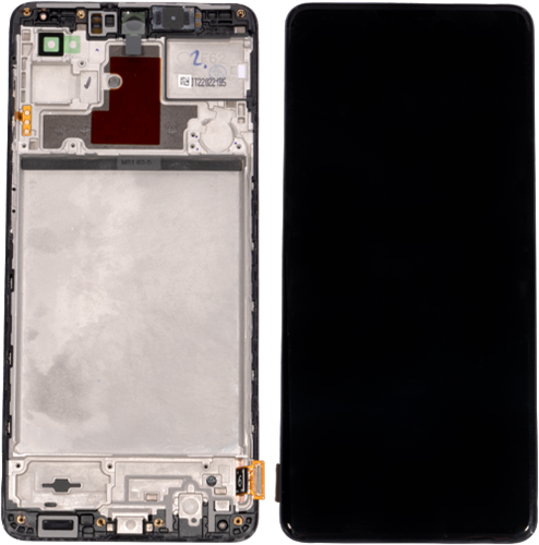 Samsung Galaxy M62 (M625F), F62 (F625F) Display LCD Black (Service-Pack)-2