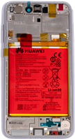 Huawei P8 Lite (2017) Display LCD With Frame + Battery White (Service-Pack)-3