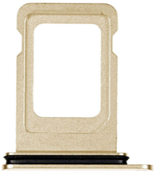 For Apple iPhone 11 Pro Max Sim Card Holder Matte Gold