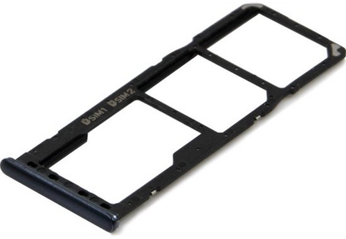 For Samsung Galaxy A30 (A305), A50 (A505), A20 (A205) SIM Card Holder Black