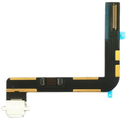 For Apple iPad 10.2 (2019 7th Gen, 2020 8th Gen, 2021 9th Gen) Charging Connector Flex White