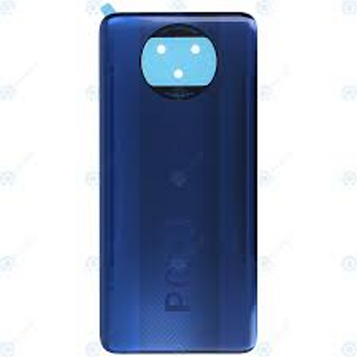 Xiaomi Poco X3 (MZB07Z0IN) Back Cover With Camera Lens Cobalt Blue