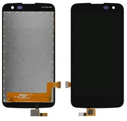 LG K4 2017 M160 LCD DISPLAY With Frame Black