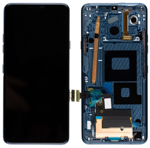 LG G7 ThinQ G710 Display LCD Zilver