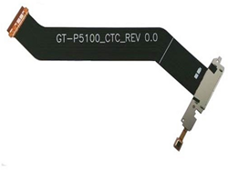 Samsung Galaxy Tab 2 10.1 (P5100, P5110) Charging flex cable incl. dock connector