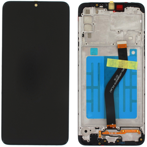 Samsung Galaxy A20s (A207F) Display LCD Complete Black (Service-Pack)