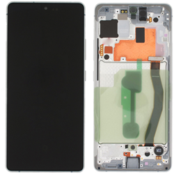 Samsung Galaxy S10 Lite (G770F) Display LCD Complete Prism White (Service Pack)