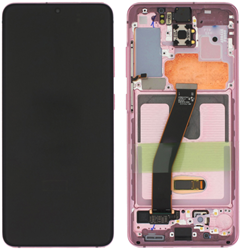 Samsung Galaxy S20 4G (G980F), S20 5G (G981B) Display LCD Complete Cloud Pink (Service Pack)