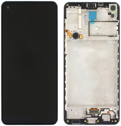 Samsung Galaxy A21s (A217F) Display LCD Complete Black (Service Pack)