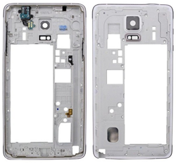 Samsung Galaxy Note 4 N910 Middle Frame White