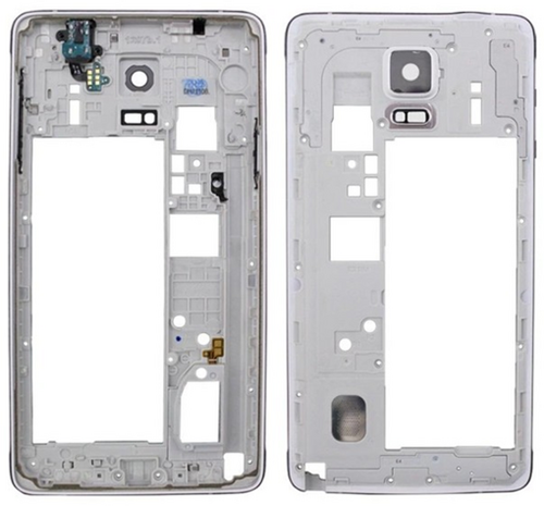 Samsung Galaxy Note 4 N910 Middle Frame White