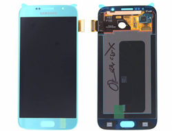 Samsung Galaxy S6 (G920F) Display LCD Green (Service Pack)